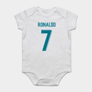 Christiano Ronaldo Madrid Home Jersey 2018 Baby Bodysuit